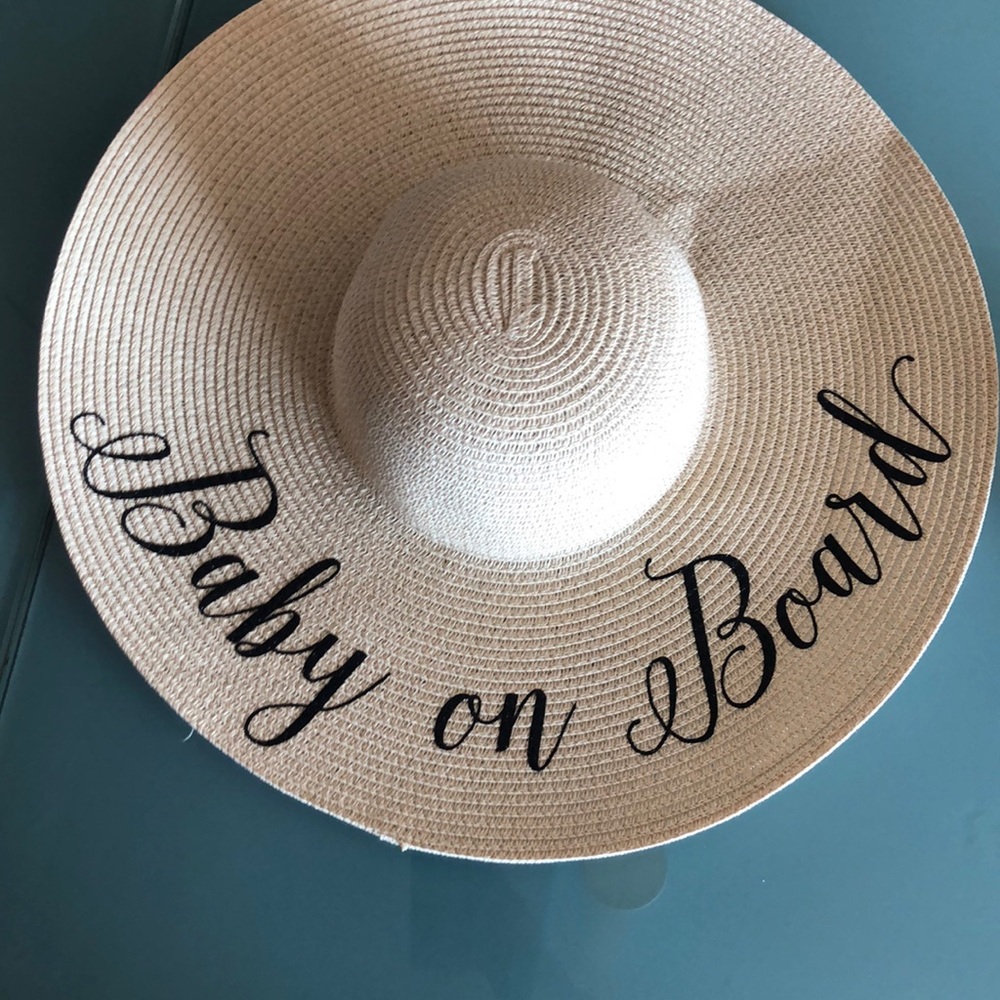 Baby on board hat